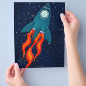 Rakete Flyer (Hand)