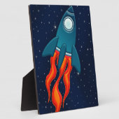 Rakete Fotoplatte (Seite)