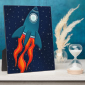 Rakete Fotoplatte (Seite)