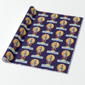Rakete Geschenkpapier (Ungerollt)