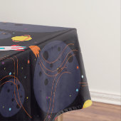 Rakete im Weltraum Tischdecke (Beispiel)