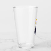 Rakete im Weltraumastronauten-Party Glas (Rechts)