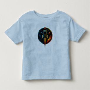 Rakete Kleinkind T-shirt