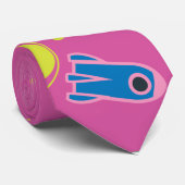 Rakete Krawatte (Gerollt)