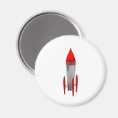 Rakete Magnet (Vorderseite/Rückseite)