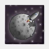 Rakete Magnet (Vorne)