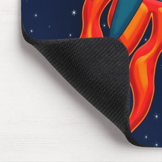 Rakete Mousepad (Ecke)