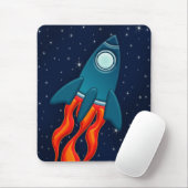 Rakete Mousepad (Mit Mouse)