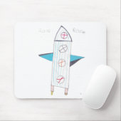 RAKETE MOUSEPAD (Mit Mouse)