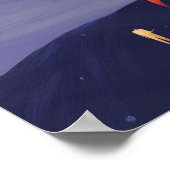 Rakete Poster (Ecke)