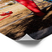Rakete Poster (Ecke)