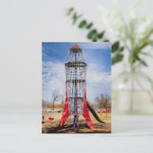 Rakete Postkarte (Stehend Vorderseite)