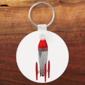 Rakete Schlüsselanhänger (Vorderseite)