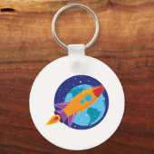 Rakete Schlüsselanhänger (Vorderseite)