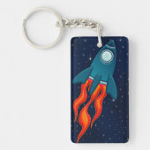 Rakete Schlüsselanhänger (Vorderseite)