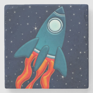 Rakete Steinuntersetzer