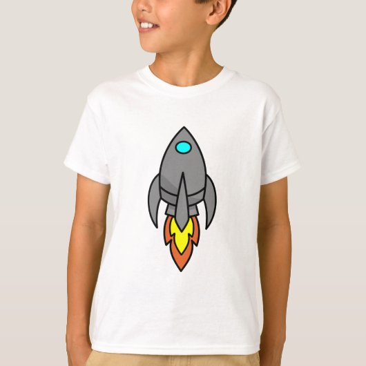 Rakete T-Shirt (Vorderseite)