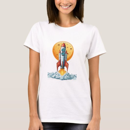 Rakete T-Shirt (Vorderseite)