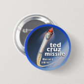 Rakete Teds Cruz Button (Vorne & Hinten)