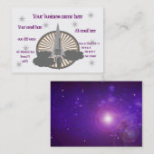 Rakete Visitenkarte (Vorne/Hinten)