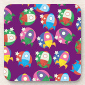 Raketen Getränkeuntersetzer (Vorderseite)