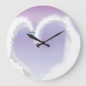 Raketen! Große Wanduhr (Vorderseite)