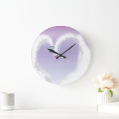 Raketen! Große Wanduhr (Zuhause)