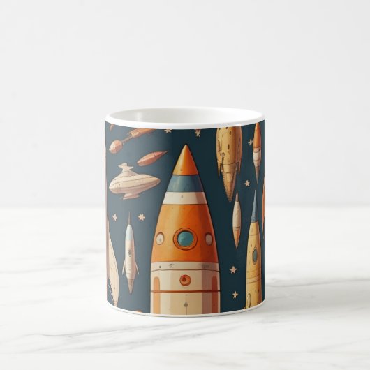 Raketen Kaffeetasse (Mittel)