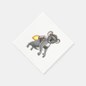 Raketen-Koala-Bär Serviette (Ecke)