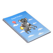 Raketen Koala Notizblock (Rechte Seite)