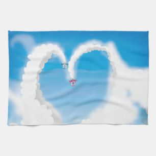 Raketen! Küchentuch