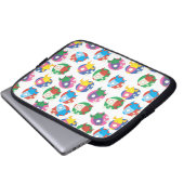 Raketen Laptopschutzhülle (Vorne Knopf)