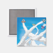 Raketen! Magnet (Vorderseite/Rückseite)