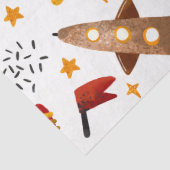 Raketen & Meteore Tissue-Papier Seidenpapier (Detail)