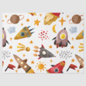 Raketen & Meteore Tissue-Papier Seidenpapier (Vorderseite)