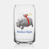 Raketen Nilpferd Dosenglas (Rückseite)