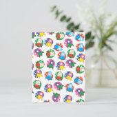 Raketen Postkarte (Stehend Vorderseite)