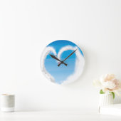 Raketen! Runde Wanduhr (Zuhause)