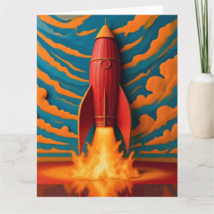 Raketen-Schiff: Inspiriert von den 1950er Jahren  Karte