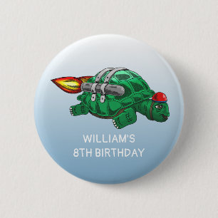 Raketen-Schildkröte Button