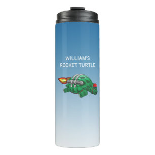 Raketen-Schildkröte Thermosbecher