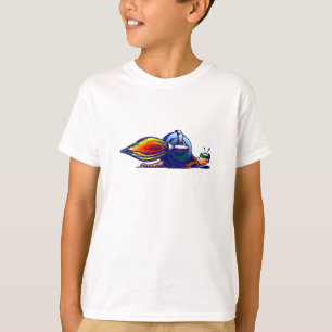 Raketen-Schnecke T-Shirt