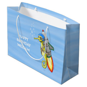 Raketen-Seepferdchen Große Geschenktüte