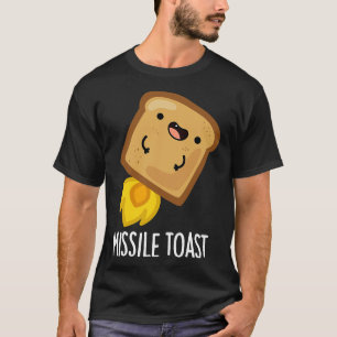 Raketen Toast Lustige Mistelzweig Wortspiele T-Shirt