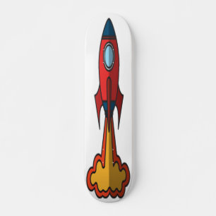 Raketenabschusssymbol Skateboard
