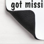 Raketenabwehr got? mousepad (Ecke)