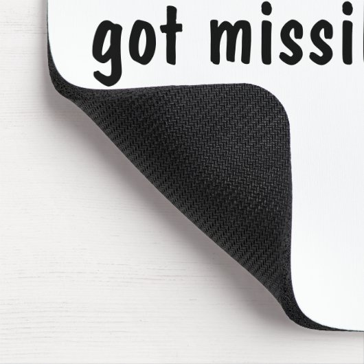 Raketenabwehr got? mousepad (Ecke)