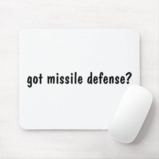 Raketenabwehr got? mousepad (Mit Mouse)