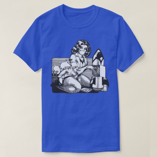 Raketenchirurg T-Shirt (Design vorne)