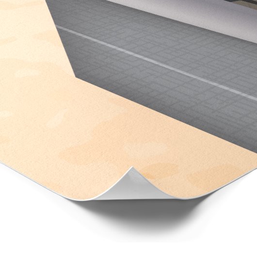 Raketendiagramm Poster (Ecke)